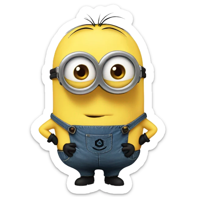 Minion sticker