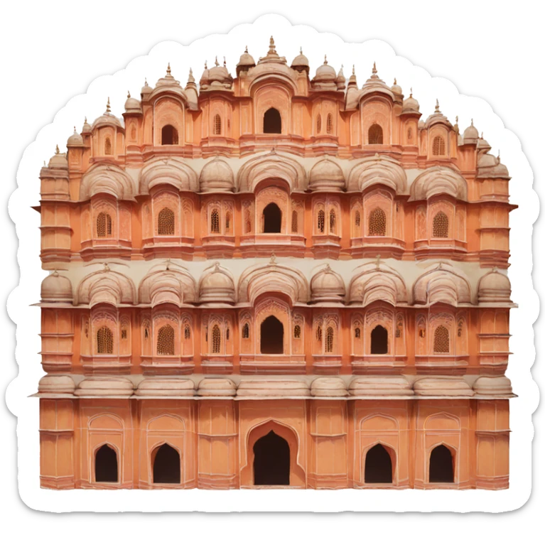 hawal mahal jaipur sticker