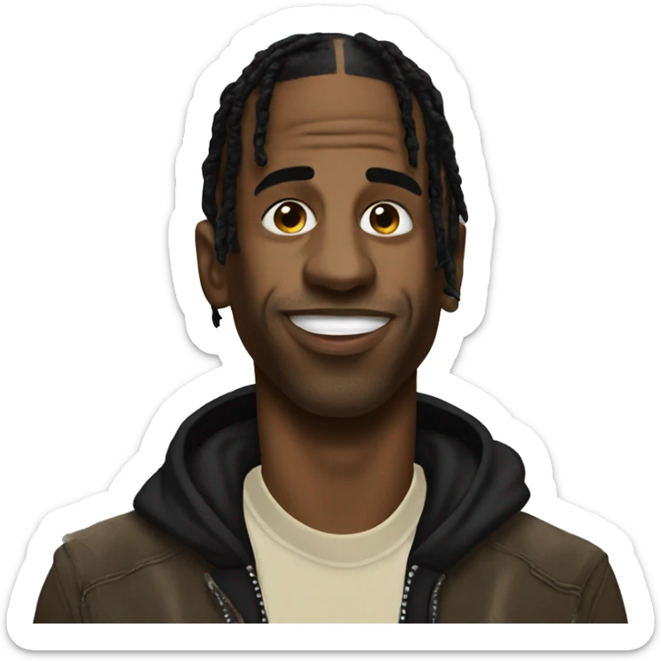 travis scott sticker