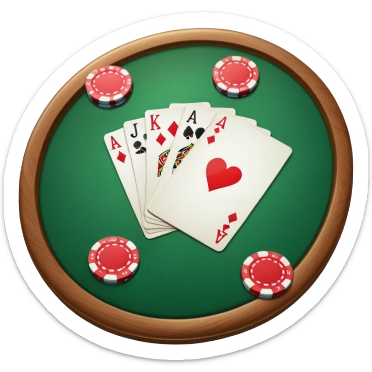 Poker  sticker