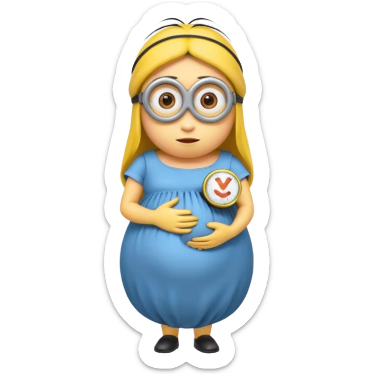 Minion🤰 sticker