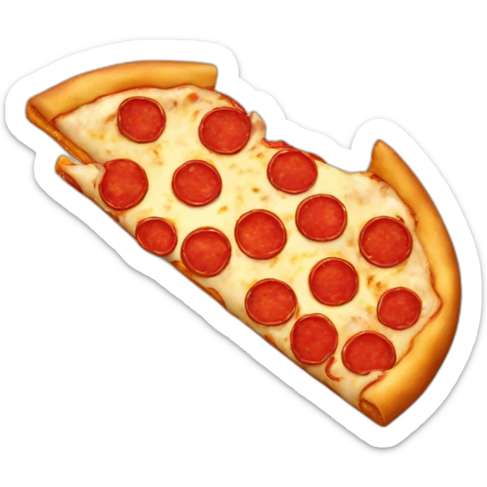 Pizza sticker