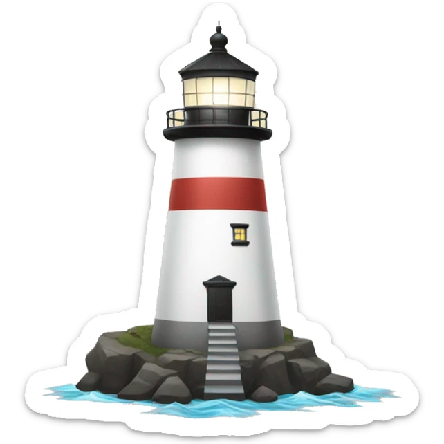 Lighthouse sticker