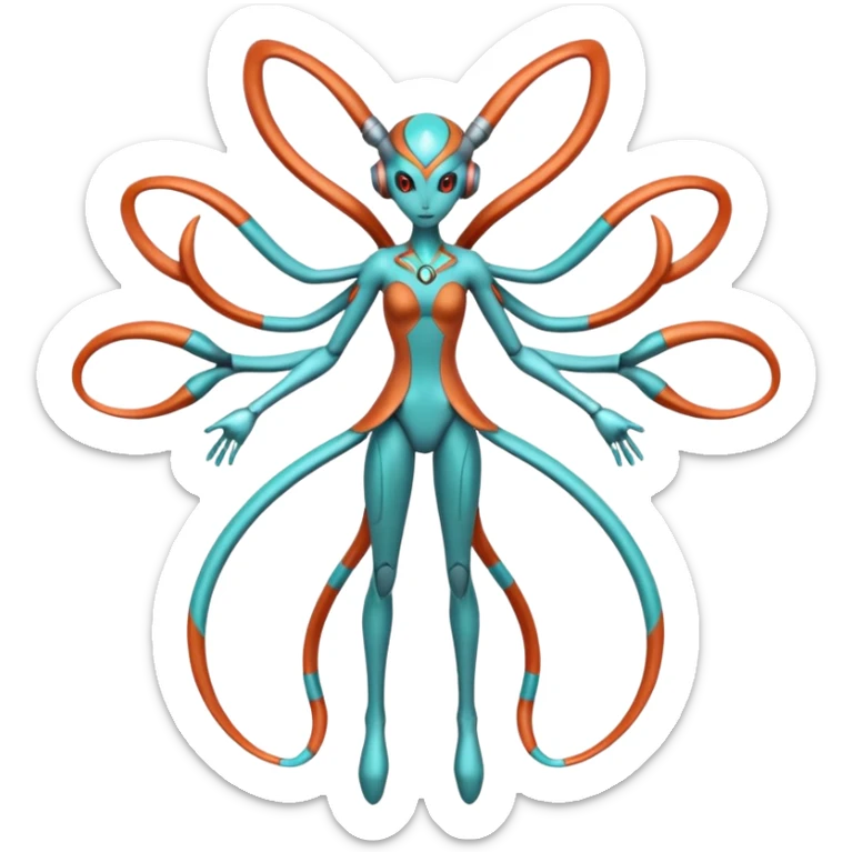 Deoxys-Crelly-Filian-Vedal-Meloetta-fusion, full body sticker