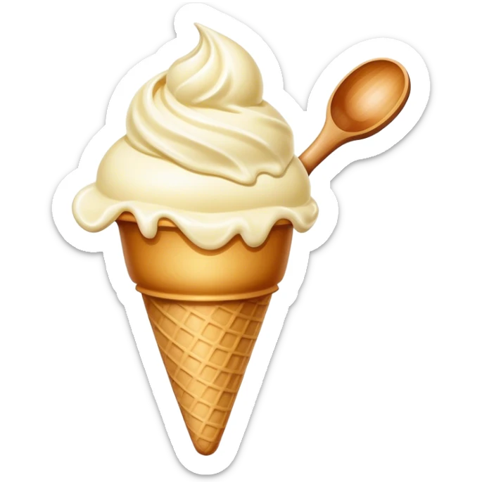 ice cream sticker