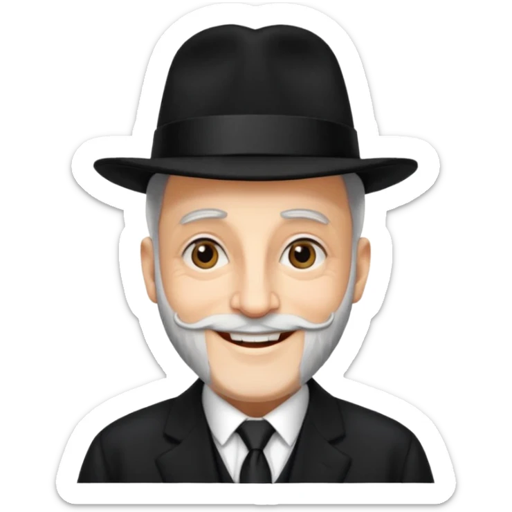 Rabbi Menachem mendel schnerdson sticker