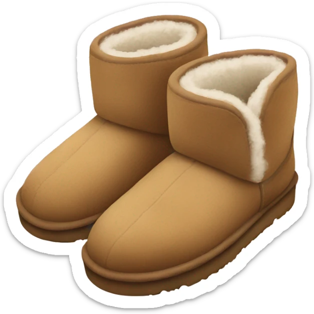 UGG slippers  sticker