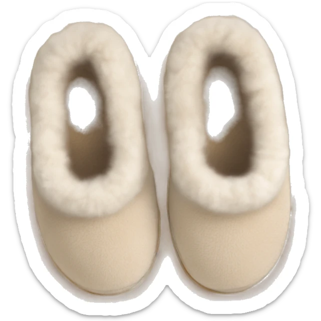 ugg slippers  sticker