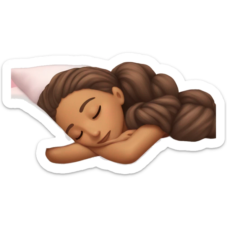 Ariana Grande sleeping sticker