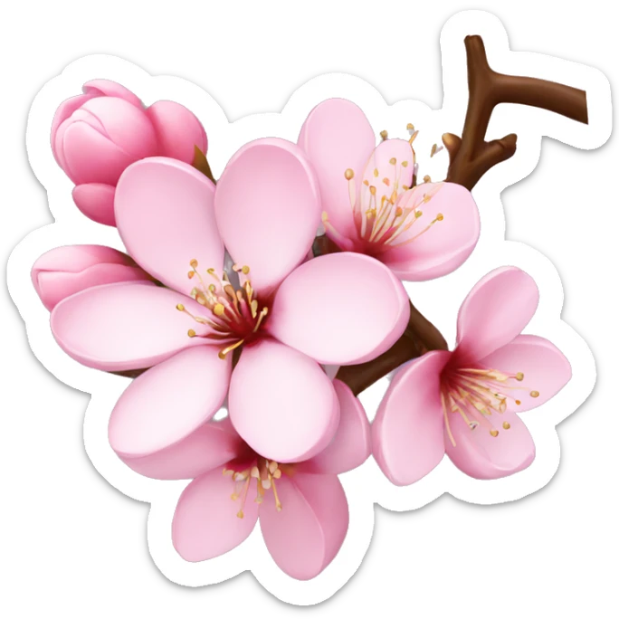Cherry blossom sticker