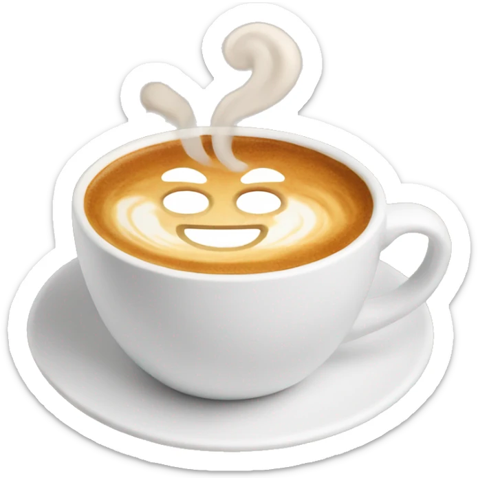 Latte sticker