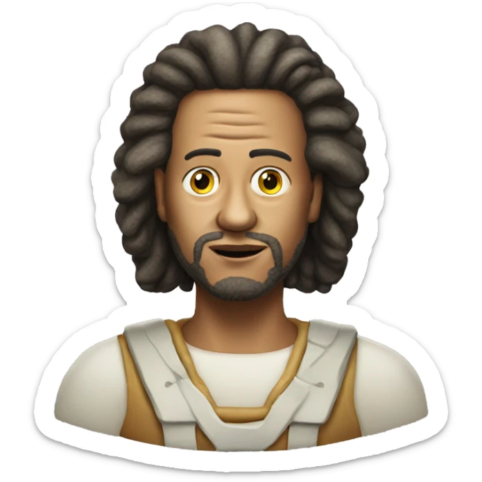 ancient aliens guy sticker