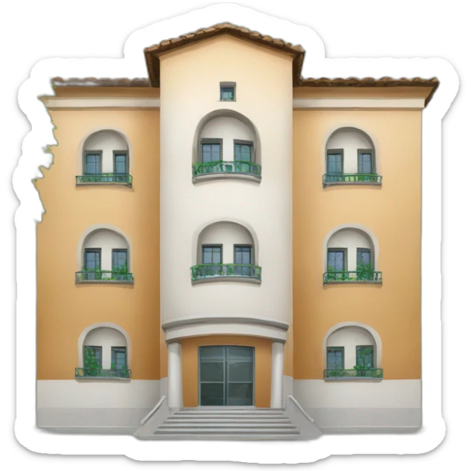 logo sociedad de beneficencia hospital italiano cordoba sticker