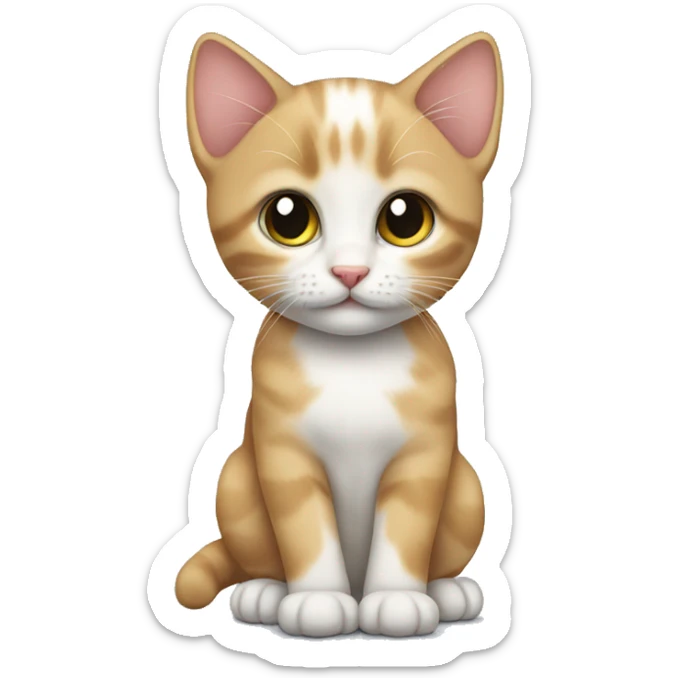 Kitten sticker