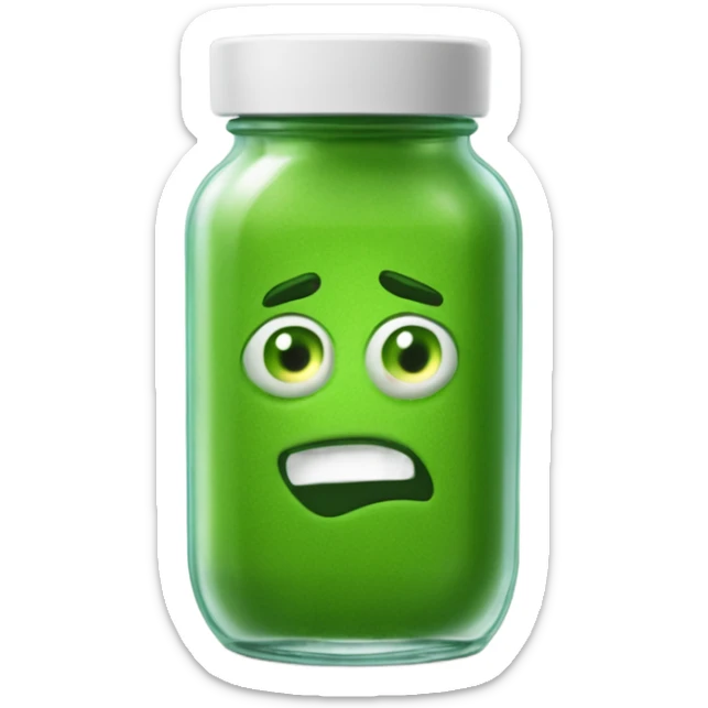 Glass jar with green purée seasoning inside that says “SOULFRITOS” on the jar sticker