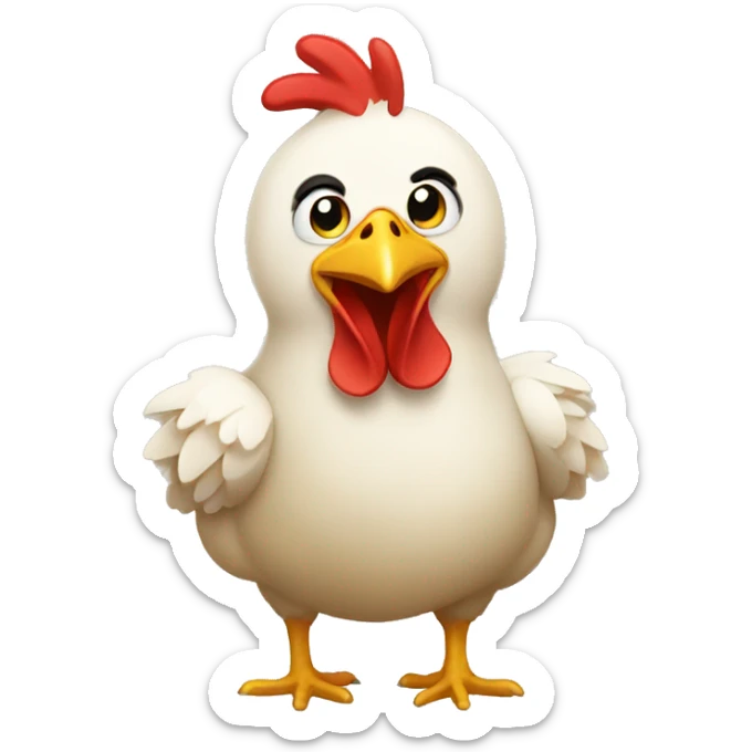chicken sticker