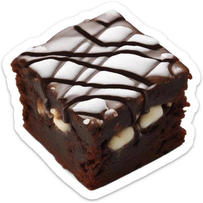 brownie sticker