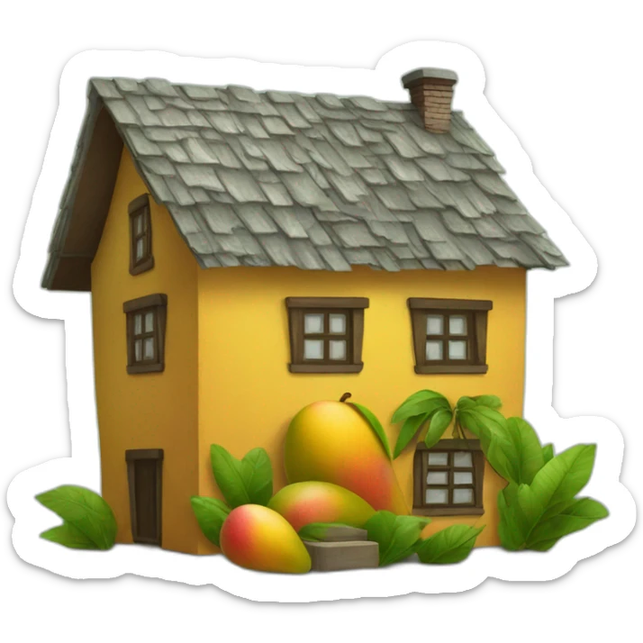 mango house sticker