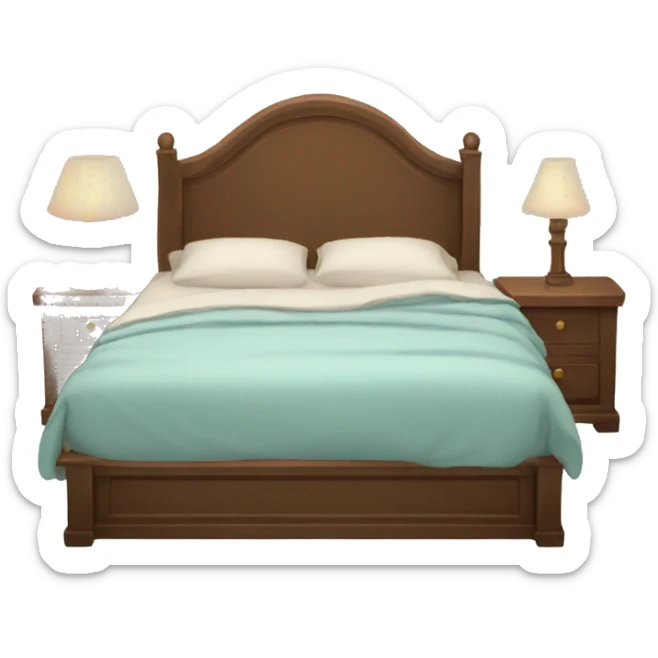 Aesthetic bed sticker