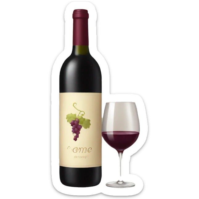 wine sticker