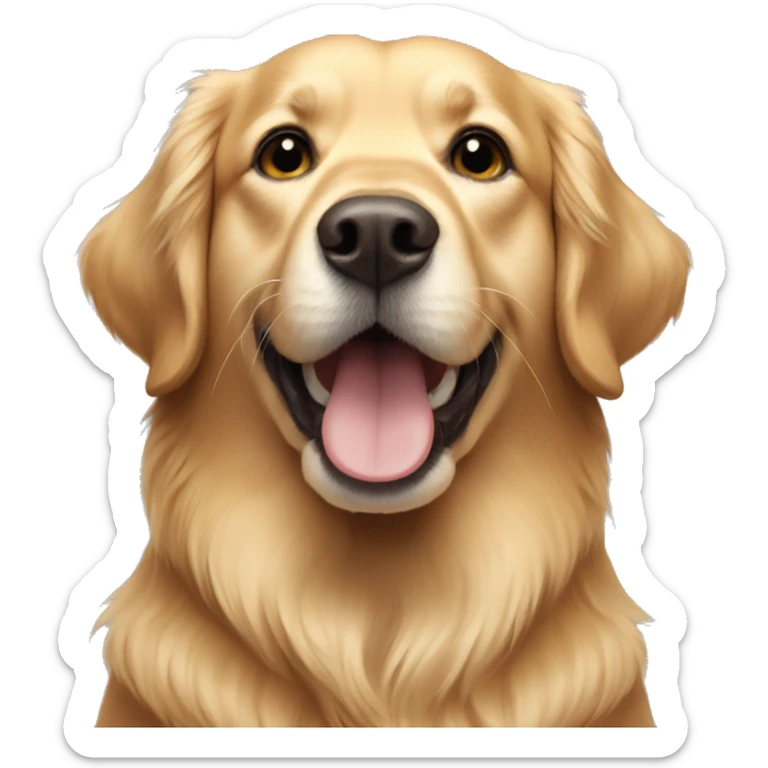 Golden retriever  sticker