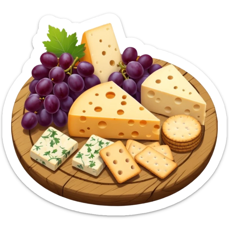 Cheeseboard sticker
