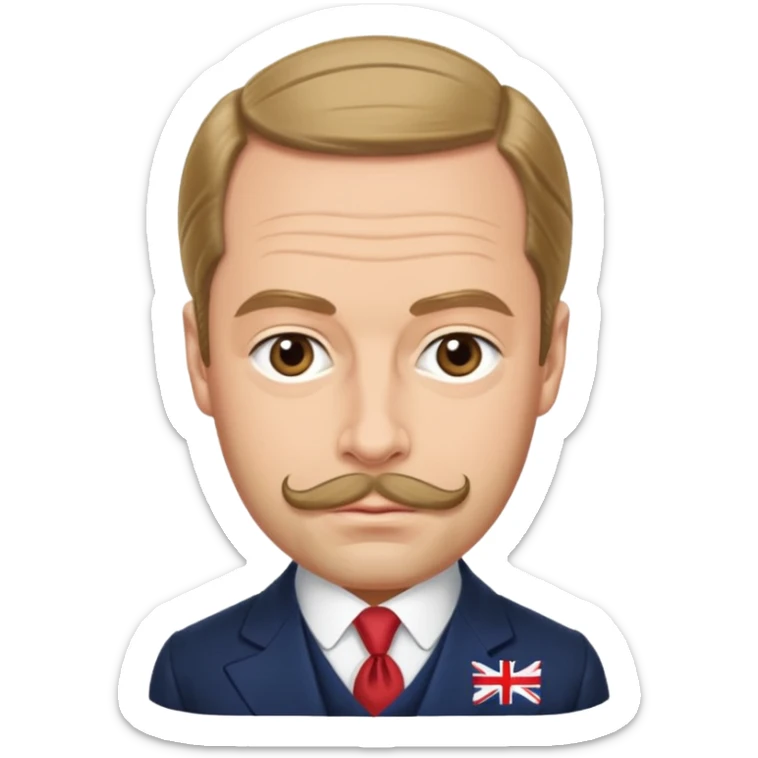 Prince George Duke Of Kent 5th Son of King George V sticker