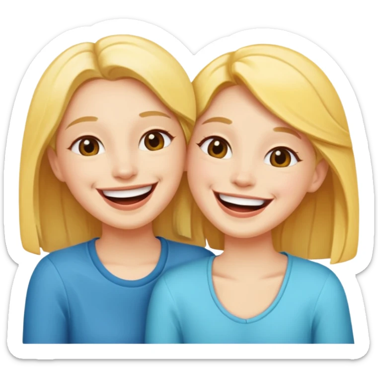 2 bestie  sticker