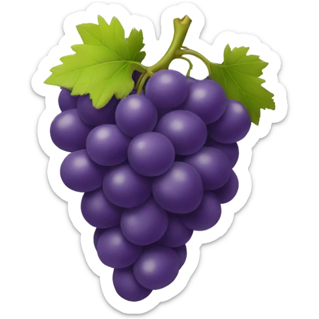 Grape sticker