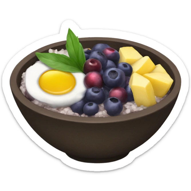 Açaí bowl  sticker