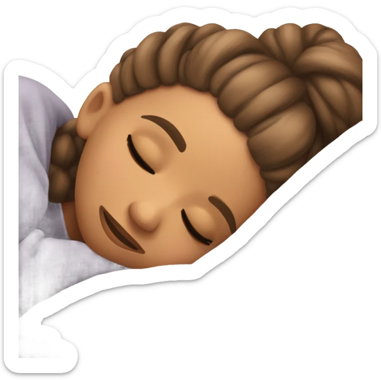 Ariana Grande sleeping sticker