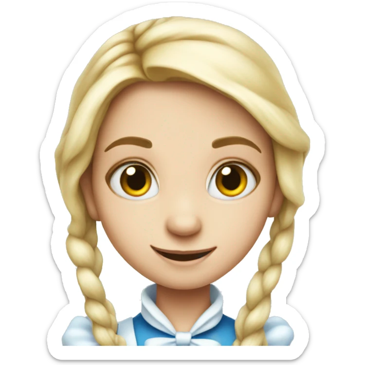 Alice in wonderland  sticker