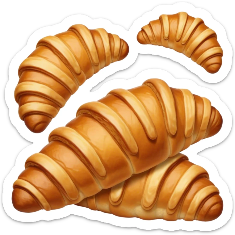 Croissant sticker