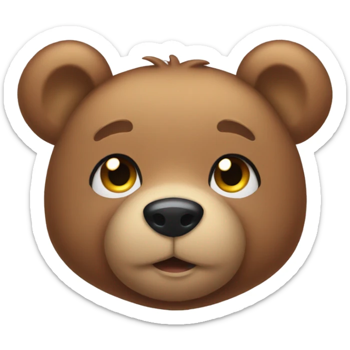 teddy bear sticker