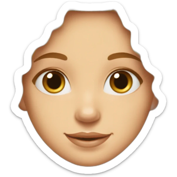 Gars roux cheveux bouclés avec fille blonde cheveux lisses longs  sticker