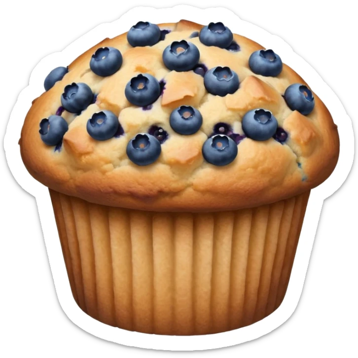 Blueberry muffin  sticker