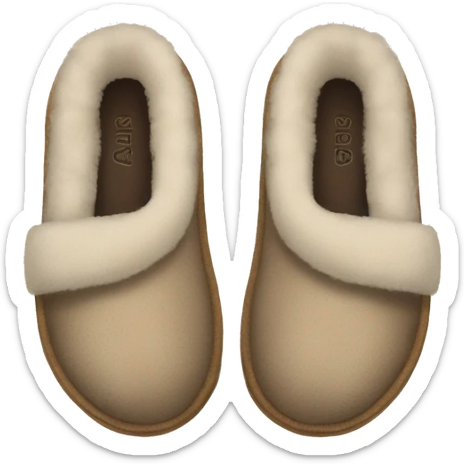 UGG slippers  sticker