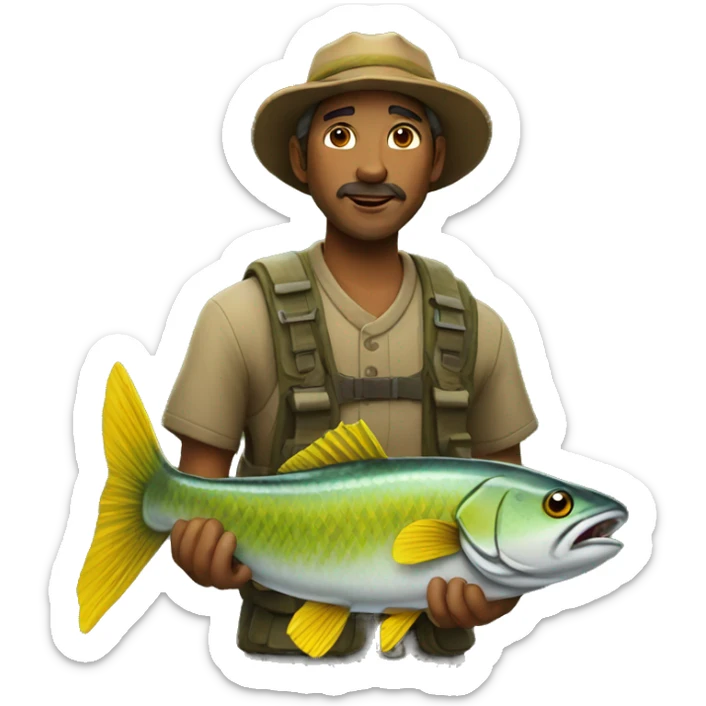 FISH HUNTER sticker