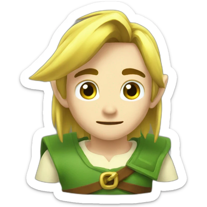 Link-from-the-legend-of-zelda-tears-of-the-kingdom sticker