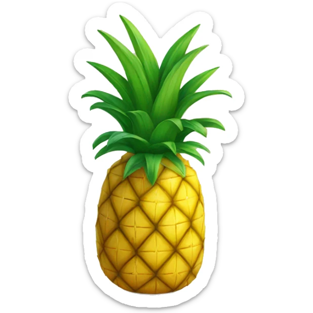 Pineapple sticker