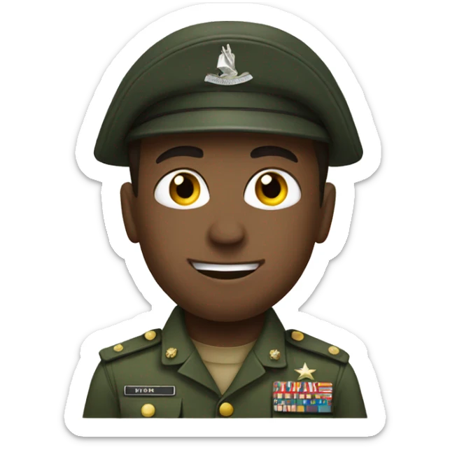 military emoji
 sticker