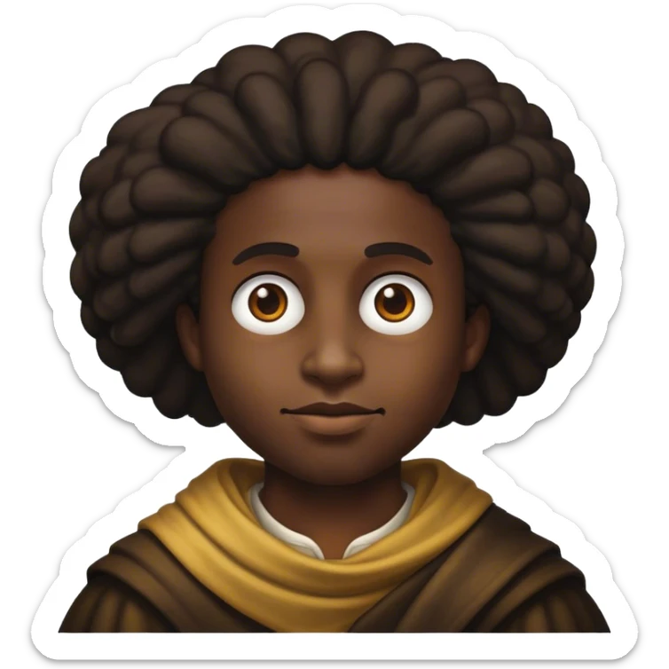 Cinematic Realistic Rembrandt Pop Culture Emoji, depicted with dramatic chiaroscuro reminiscent of the master, rendered with lifelike detail and moody historic lighting. sticker