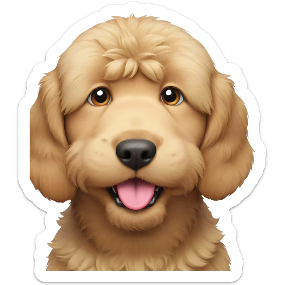 dog pokemon tongue out sticker