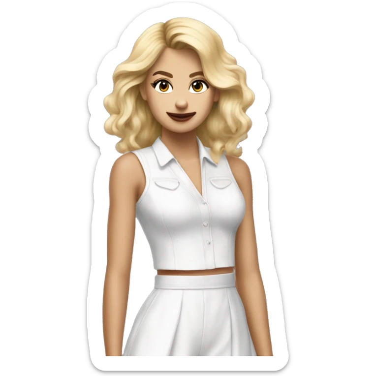 Taylor swit with the new 1989(album) outfit fom the Eras Tour sticker