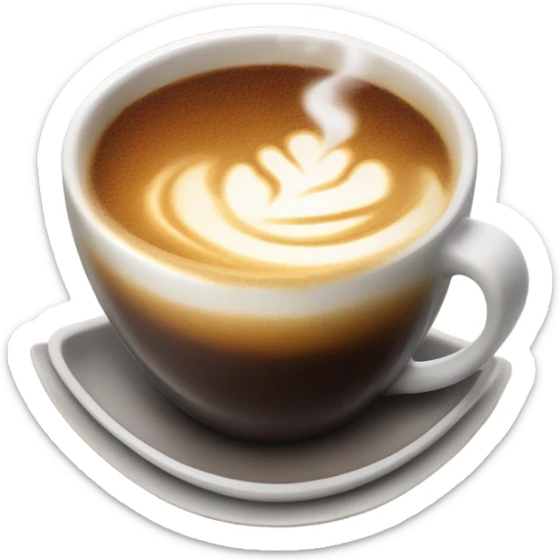 Coffe sticker