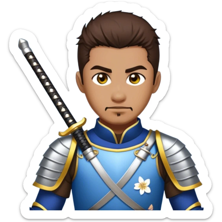 Samurai Warrior sticker