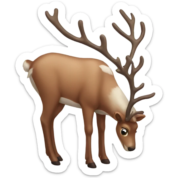 reindeer sticker