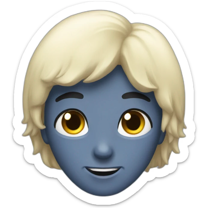 🫠 emoji in Vulcans  sticker