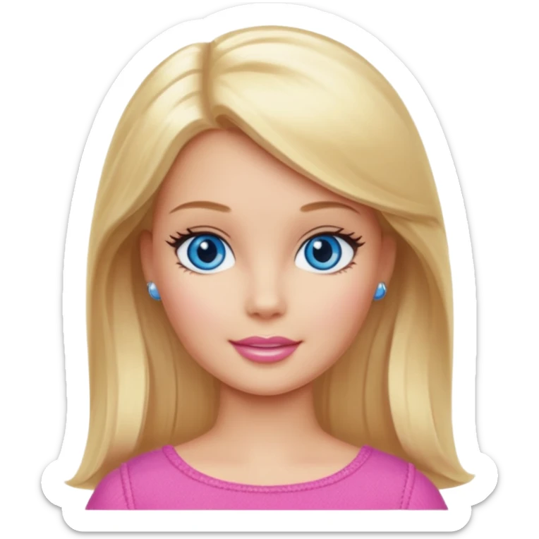 Barbie sticker
