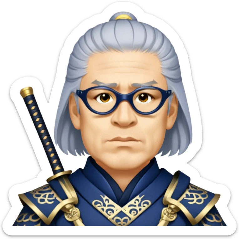 Samurai Strategist sticker